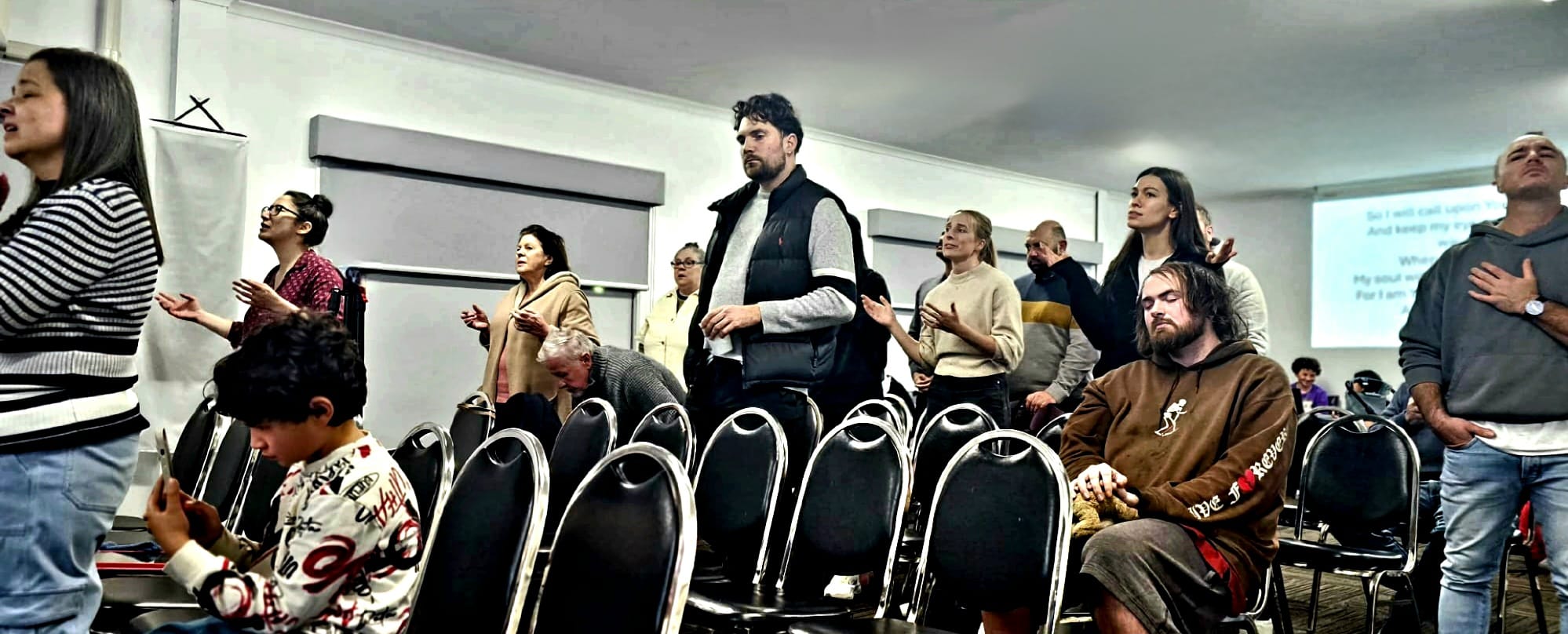 Worship and community life at a Saturday service at TSNL Church Melbourne